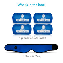 Load image into Gallery viewer, Reusable Hot or Cold Gel-Pack with Stretch Wrap