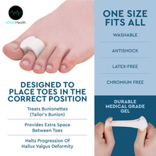 Load image into Gallery viewer, Toe Separators and Spreaders for Bunion - Hammer Toe Straightener