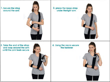 Load image into Gallery viewer, Arm Sling Shoulder Immobilizer- Adjustable Arm Support Strap for Broken Arm Immobilizer