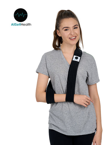Arm Sling Shoulder Immobilizer- Adjustable Arm Support Strap for Broken Arm Immobilizer